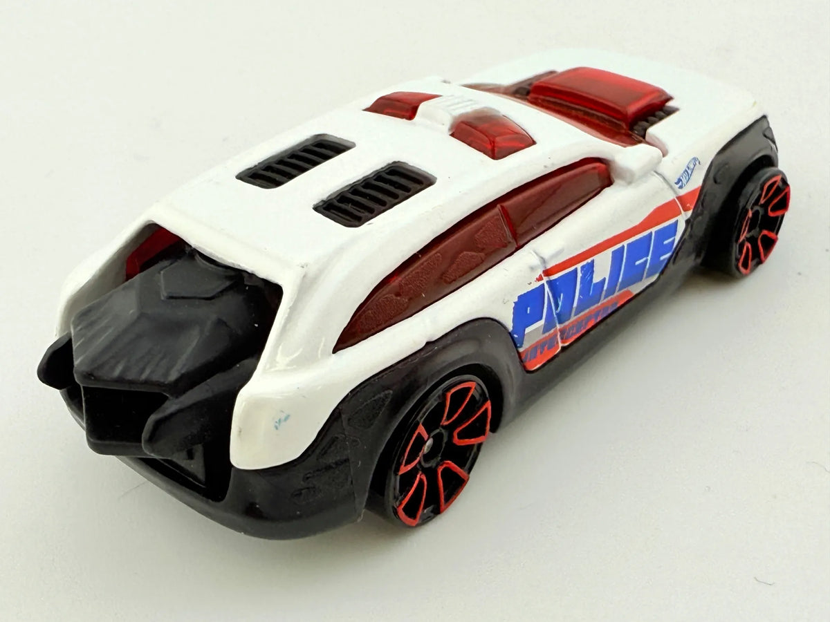 Hw Pursuit Mainline Policja Hot Wheels 2012 Biały 1:64 – zdjęcie 2