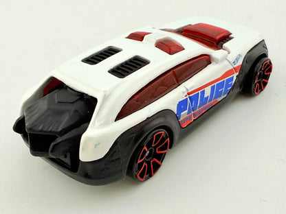 Hw Pursuit Mainline Policja Hot Wheels 2012 Biały 1:64 – zdjęcie 2