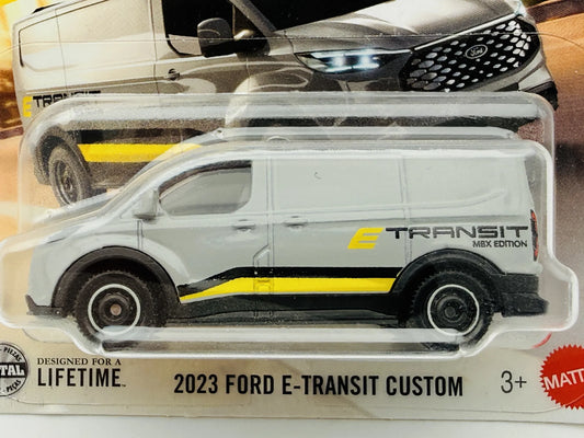 Ford E-Transit Custom Hot Wheels 2025 Mainline 1:64 Furgonetka Blister – zdjęcie 2