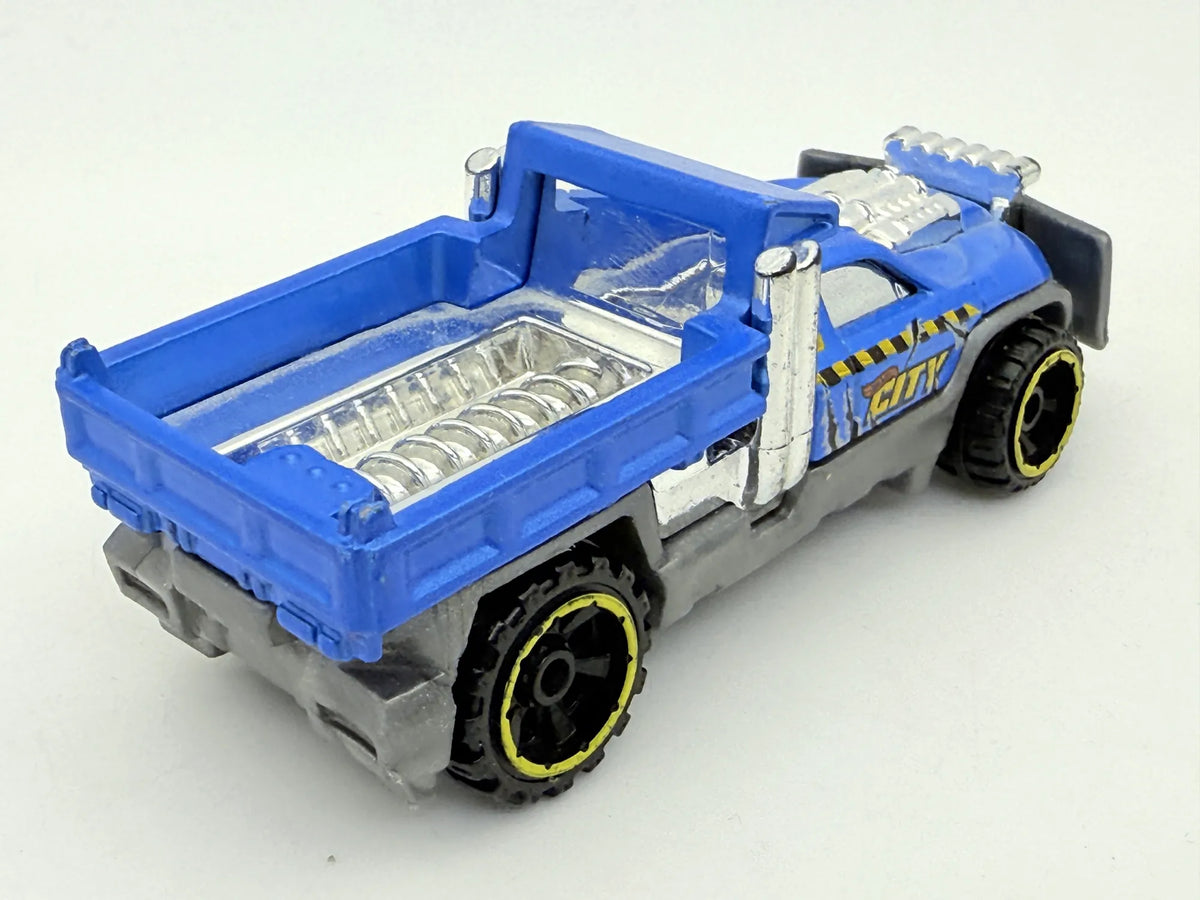 SO PLOWED / PŁUG ŚNIEŻNY Hot Wheels 2013 Niebieski 1:64 – zdjęcie 2