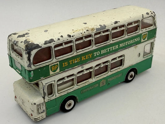 Autobus Piętrowy Atlantean Bus Dinky Toys '70 Ziel. 1:43 Made in England BP – zdjęcie 2