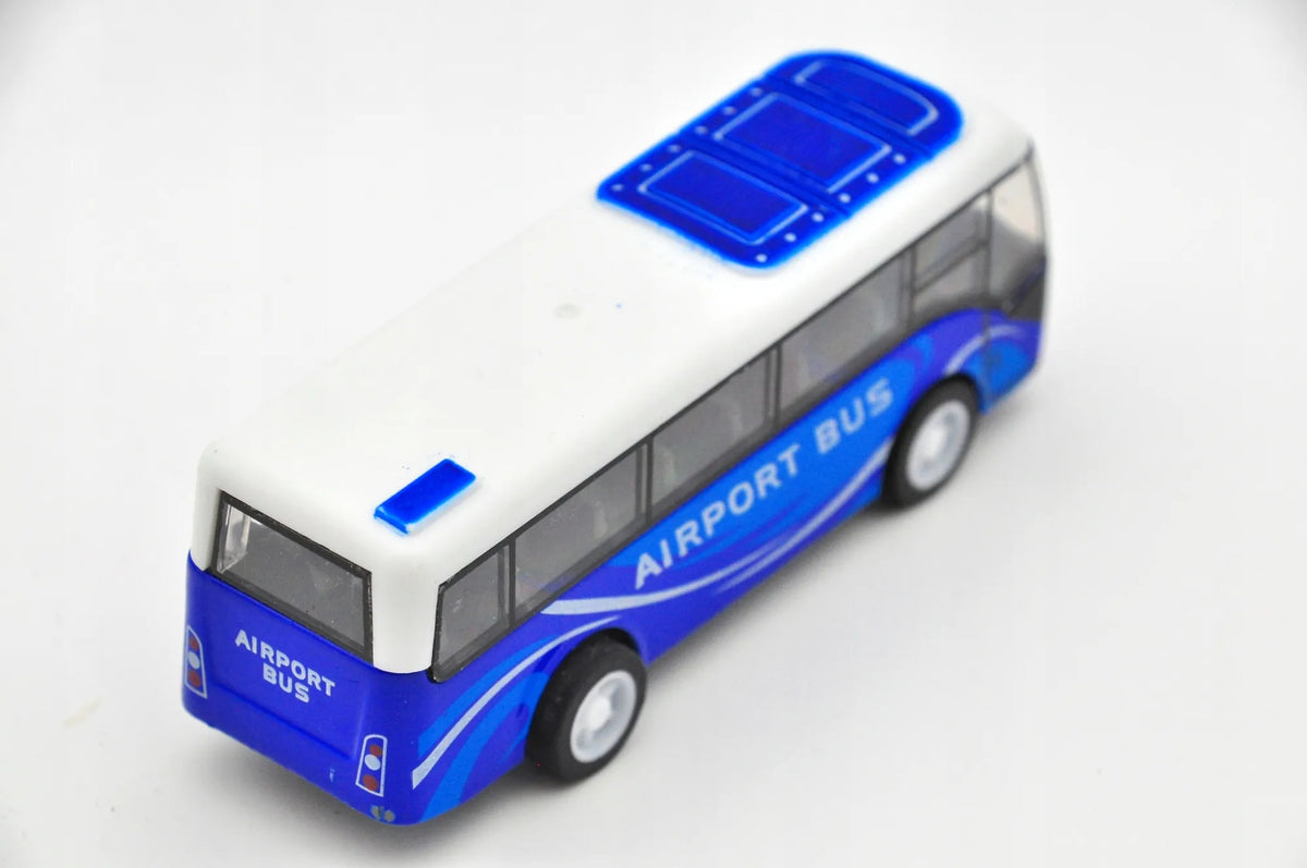 AIRPORT BUS Biało-Niebieska 1:87 – zdjęcie 2