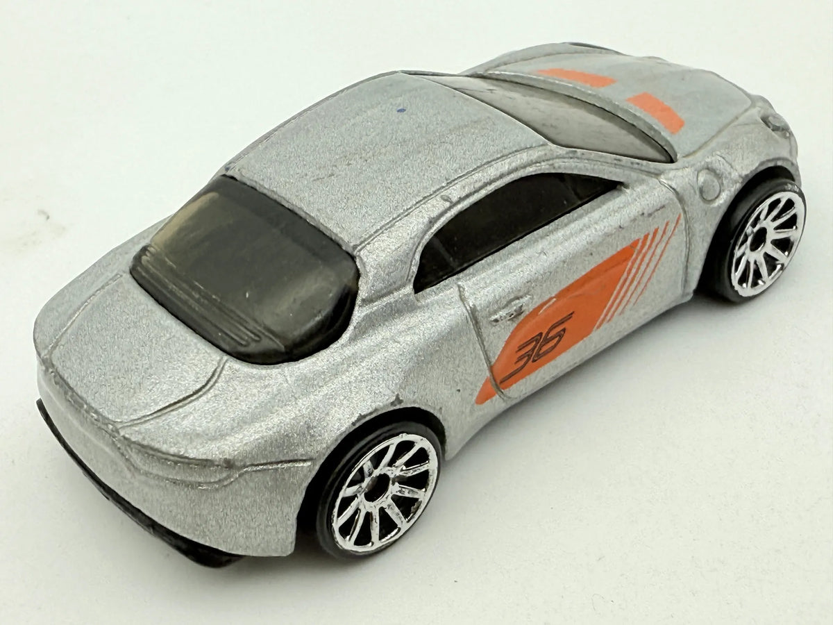 Alpine A110, Silver, Hot Wheels 2018, resoraki, die cast, srebrny, 1:64 – zdjęcie 2