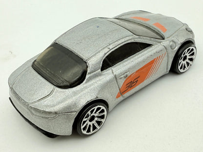 Alpine A110, Silver, Hot Wheels 2018, resoraki, die cast, srebrny, 1:64 – zdjęcie 2