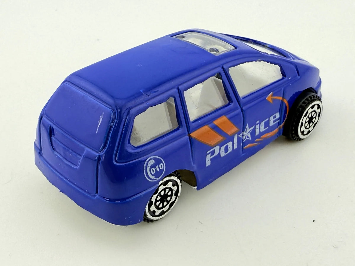 Minivan Policyjny Policja Niebieski 1:64 – zdjęcie 2