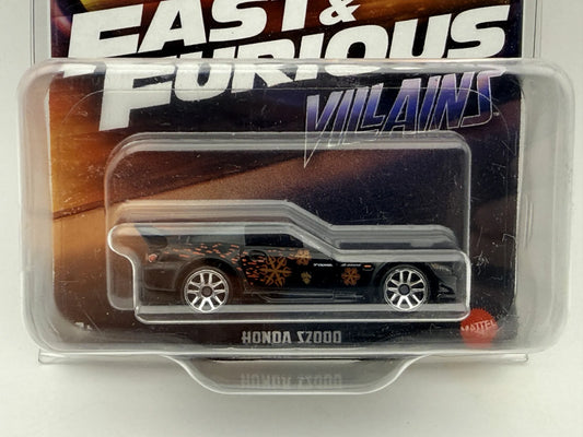 HONDA S2000 Fast & Furious Hot Wheels 2024 Czarny 1:64 Silver Protektor – zdjęcie 2