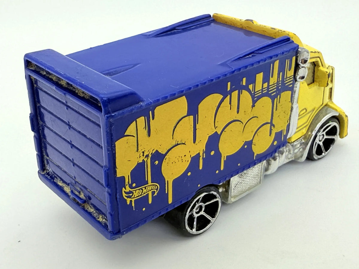 Hiway Hauler 2 Hot Wheels Żółty 1:64 – zdjęcie 2