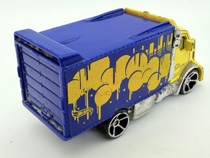 Hiway Hauler 2 Hot Wheels Żółty 1:64 – zdjęcie 2