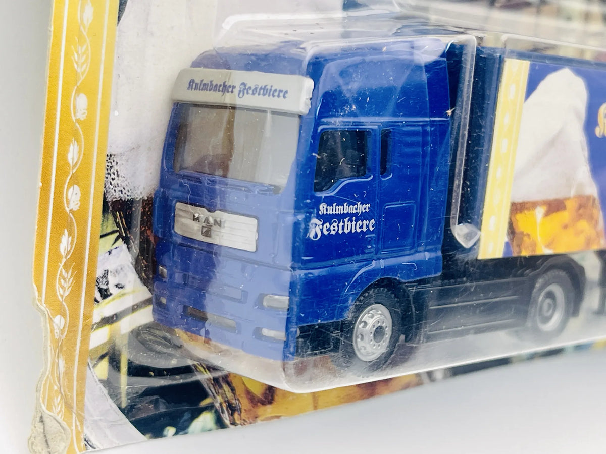 MAN TRUCK Grell 1:87 Ciężarówka Promocyjna Kulmbacher Festbiere Blister – zdjęcie 3
