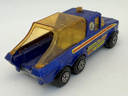 TEAM HONDA PICK-UP TRUCK Matchbox Made in England 1974 Niebieski 1:43 – zdjęcie 2