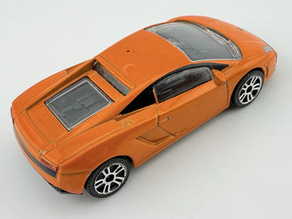 LAMBORGHINI GALLARDO, Majorette, Die cast RE 219D, Pomarańcz. 1:64 Resoraki – zdjęcie 2