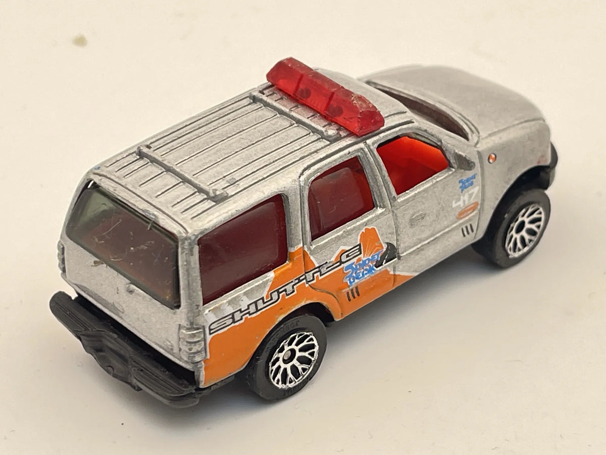 FORD EXPEDITION, Matchbox 1998, Resoraki, Die cast, Srebrny 1:68 – zdjęcie 2