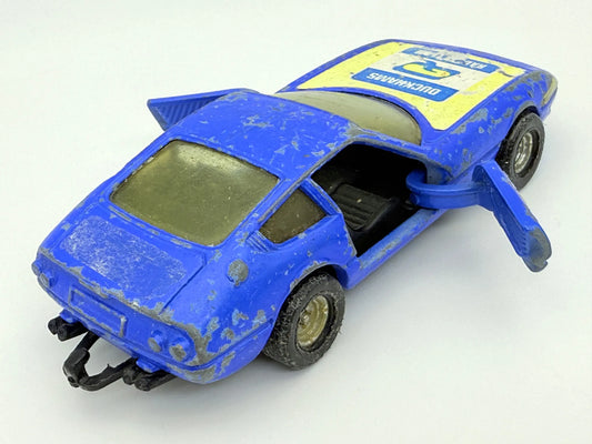 Ferrari Daytona, Corgi Toys, Made in Gt Britain, Resoraki, Niebieski, 1:43 – zdjęcie 2