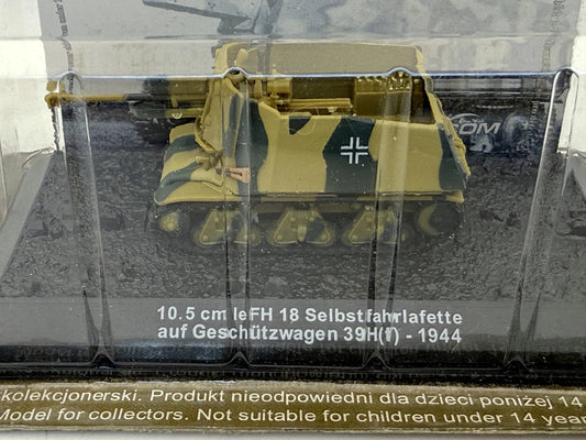 10.5 Cm Lefh 18 Auf Geschutzwagen 39Hf Tanks of the World AmerCom 1:72 – zdjęcie 2