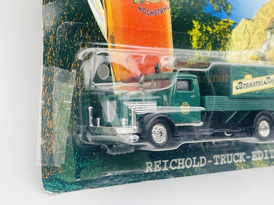 MAN Sirius Grell 1:87 Ciężarówka Promocyjna Brauerei Reichold Figurka Lwa – zdjęcie 2