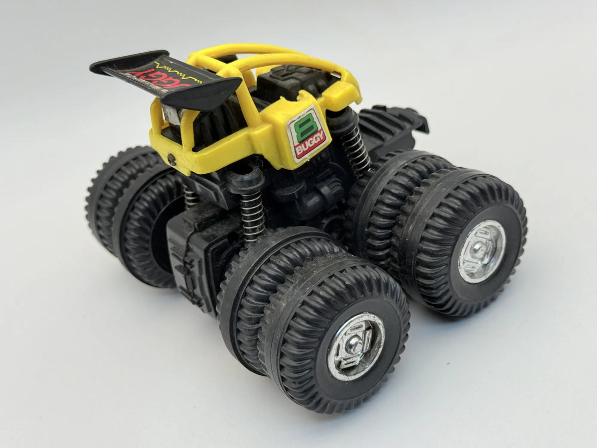 BUGGY TERENOWY TOMY MAD MASHER Tomy 1980 Żółty 1:43 – zdjęcie 2