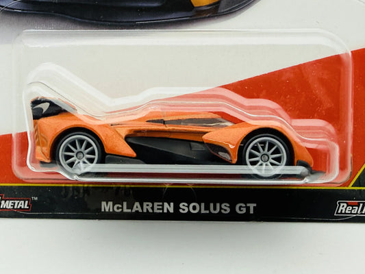 McLaren Solus GT Hot Wheels 2025 Car Culture 1:64 Blister Pomarańczowy – zdjęcie 2