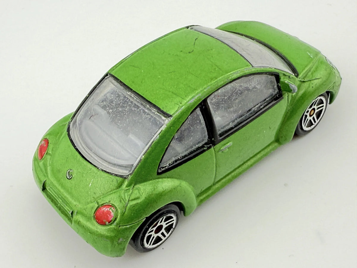 VW NEW BEETLE, Realtoy, Die cast 163526, Zielony, 1:60, Resoraki – zdjęcie 2