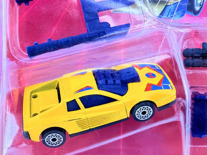 TURBOFORCE, Matchbox, Resoraki, Die cast, Żółty, 1:64 – zdjęcie 2