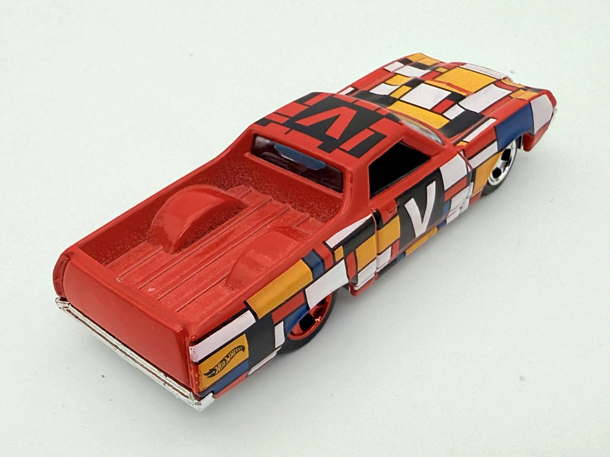 72 Ford Ranchero Hot Wheels Czerwony 1:64 – zdjęcie 2