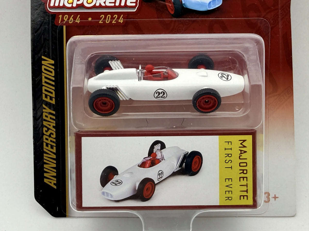 First Ever 60 Anniversary Edition Majorette 2024 Biały 1:64 – zdjęcie 2