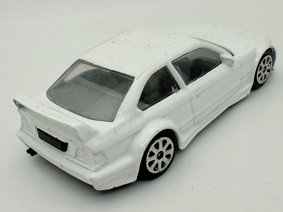 BMW M3, Bburago, Resoraki, die cast, 1:43, BIAŁY – zdjęcie 2