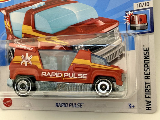 RAPID PULSE HW FIRST RESPONSE Hot Wheels 2024 Czerwony 1:64 – zdjęcie 2