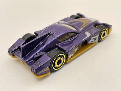FORMUL8R, 3, Hot Wheels 2005, Die cast 1 NL, Fioletowy, 1:64, Resoraki – zdjęcie 2