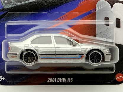 2001 BMW M5 SILVER Hot Wheels 2025 Srebrny 1:64 2xMetal – zdjęcie 2