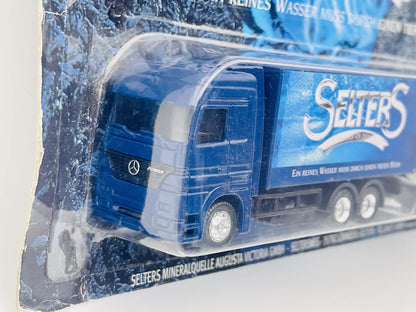 Mercedes-Benz Actros Hümmer 1:87 SELTERS Blister Niebieski Promocyjny – zdjęcie 2