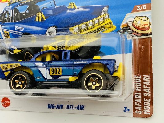 Big-Air Bel-Air Hot Wheels 2025 Safari Mode 1:64 BFGoodrich Blister – zdjęcie 2