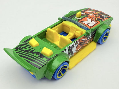 TRACK MANGA, Hot Wheels 2017, Die cast FJV95, Zielony, 1:64, Resoraki – zdjęcie 2