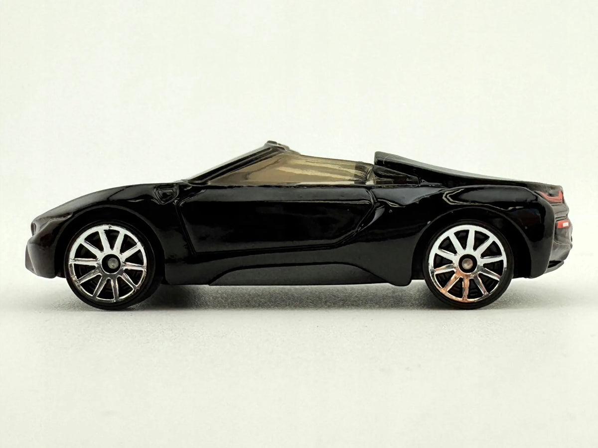 Bmw I8 Roadster Mainline Hot Wheels 2018 Czarny 1:64 – zdjęcie 2