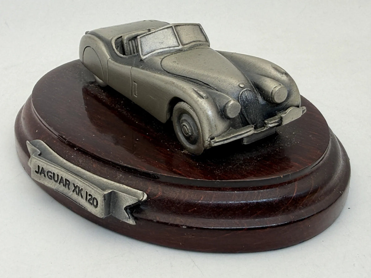 Jaguar XK 120 Mark Models Ltd Craftsman Studio Srebrny 1:64 Hand Crafted – zdjęcie 2