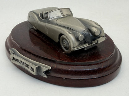 Jaguar XK 120 Mark Models Ltd Craftsman Studio Srebrny 1:64 Hand Crafted – zdjęcie 2