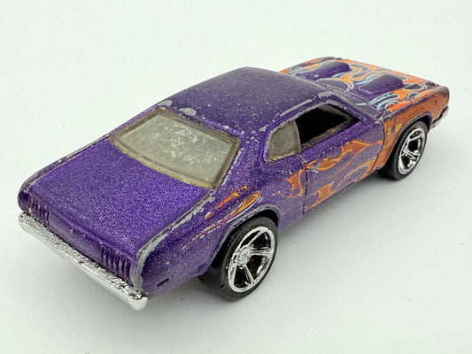 '71 Dodge Demon, Hot Wheels 2011, Die cast, Resoraki, Fioletowy, 1:64 – zdjęcie 2