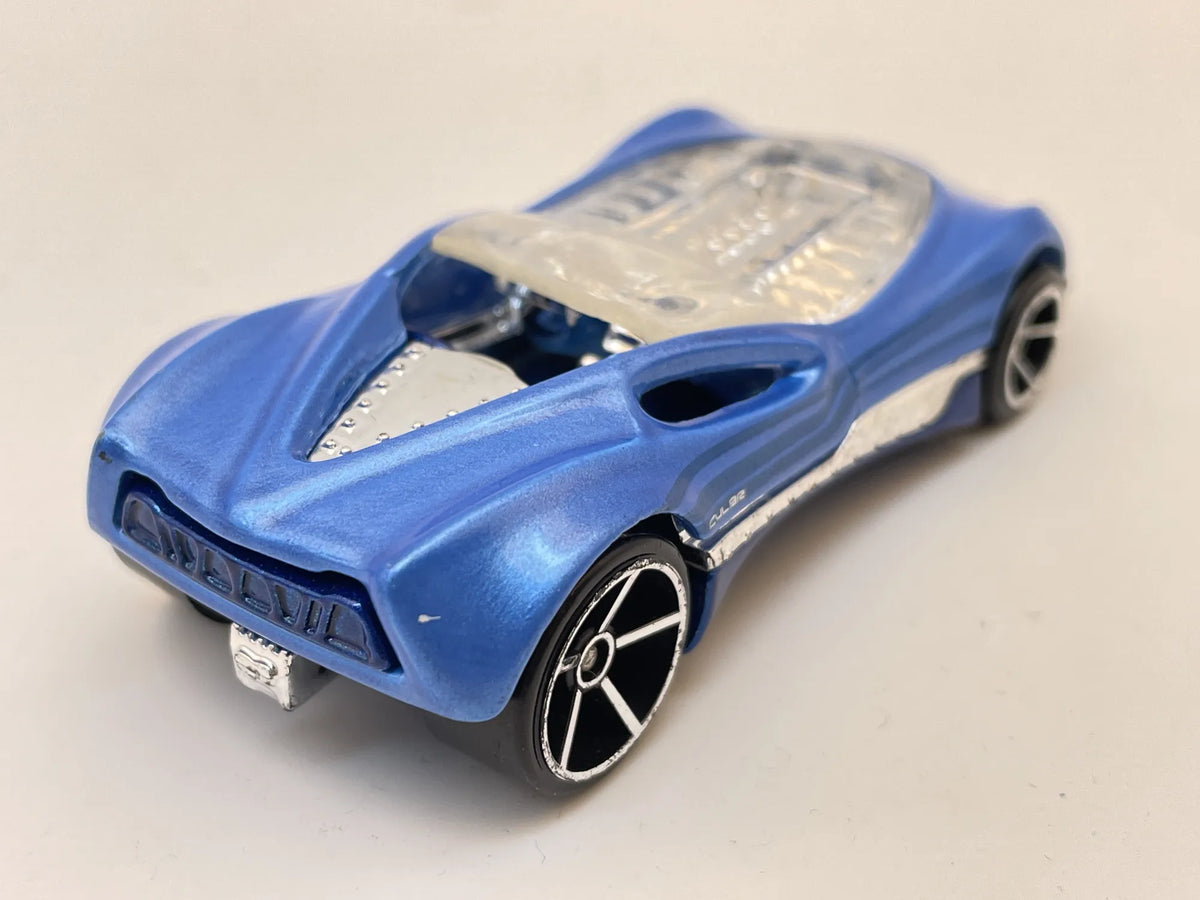 CUL8R, Hot Wheels 2003, Resoraki, Die cast A.37, Niebieski, 1:64 – zdjęcie 2