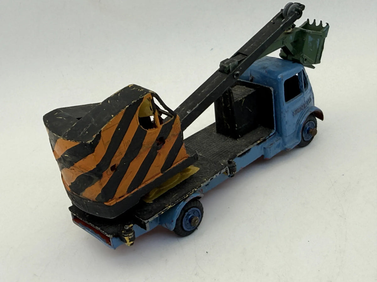 Ciężarówka Z Koparką Qualitoys Benbros 1940's 1:50 Made in England – zdjęcie 2