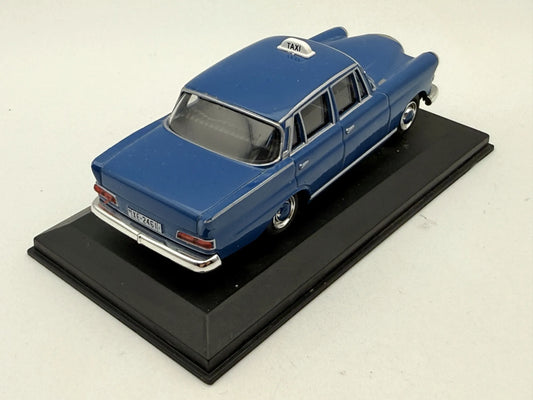 MERCEDES 200D, TAXI ATHENS 1965, AmerCom 2008, Niebieski, 1:43, Resoraki – zdjęcie 2