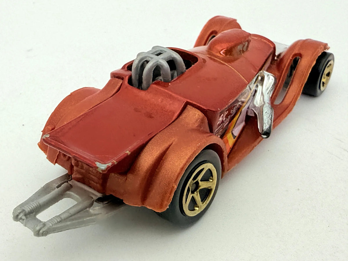 Super Comp Dragster Hot Wheels 1997 1:64 Miedziany – zdjęcie 2