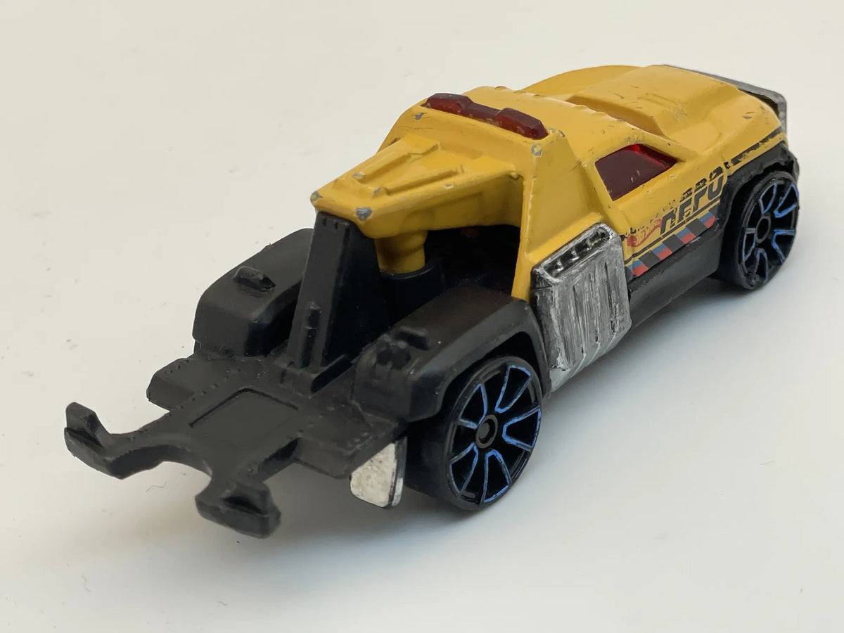 REPO DUTY, Hot Wheels 2012, Die cast GD1, Żółty, 1:64, Resoraki – zdjęcie 2