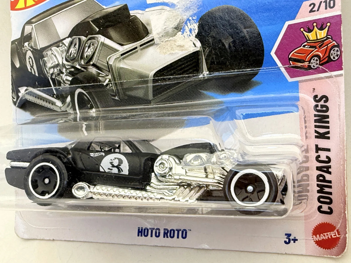 Hoto Roto Compact Kings Hot Wheels 2026 Czarny 1:64 – zdjęcie 2