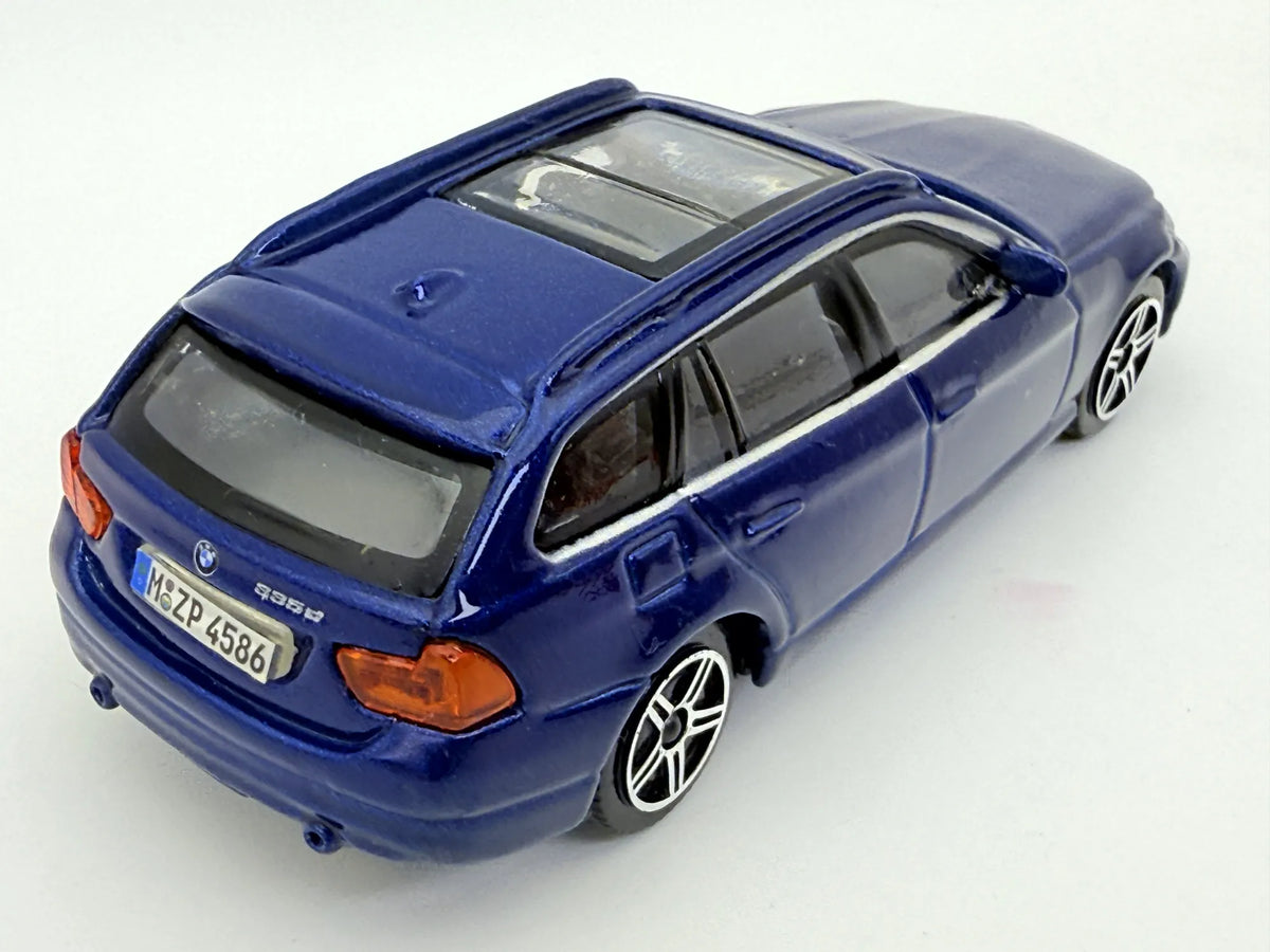 Bmw 3 Series Touring Bburago Ciemnoniebieski 1:43 – zdjęcie 2