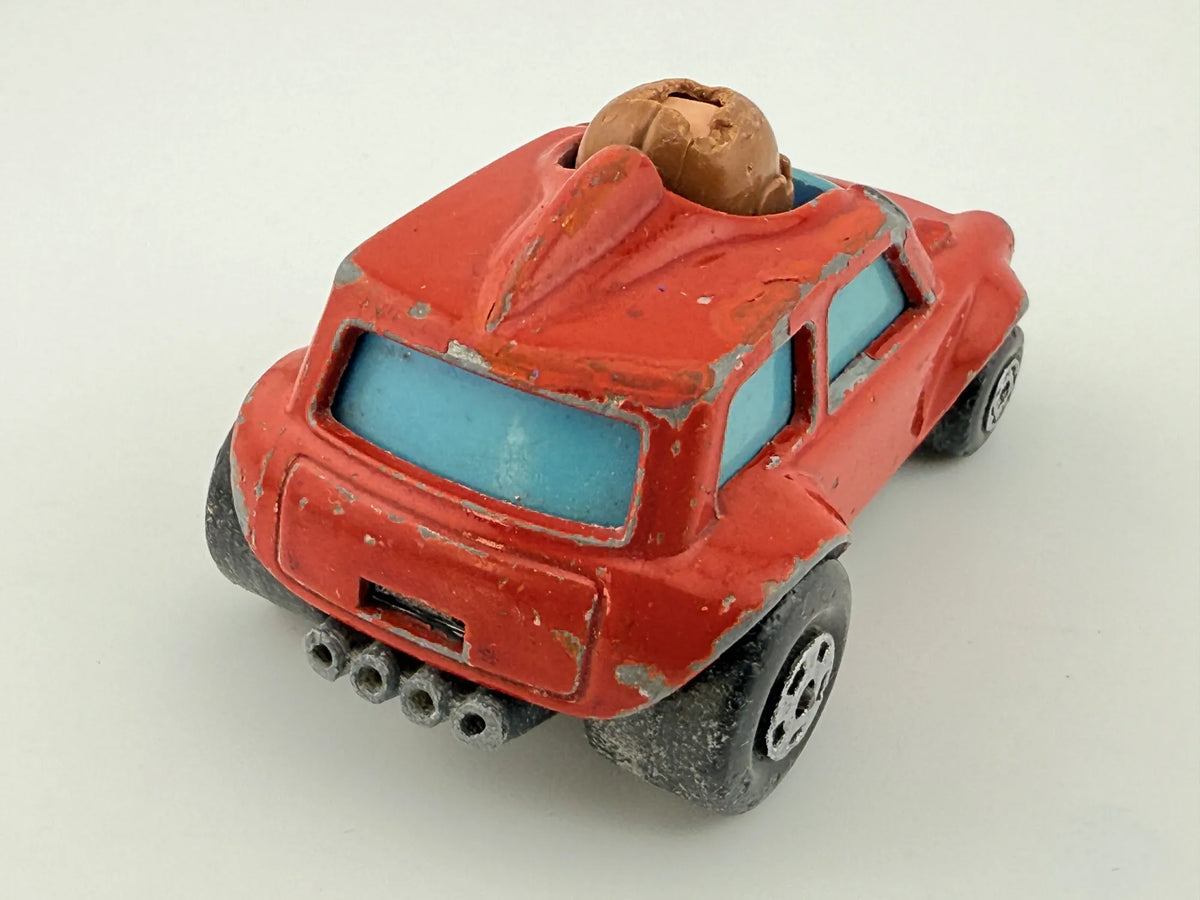 MINI HA HA, Matchbox 1975, Made in England, Die cast N 14, Czerwony, 1:64, – zdjęcie 2