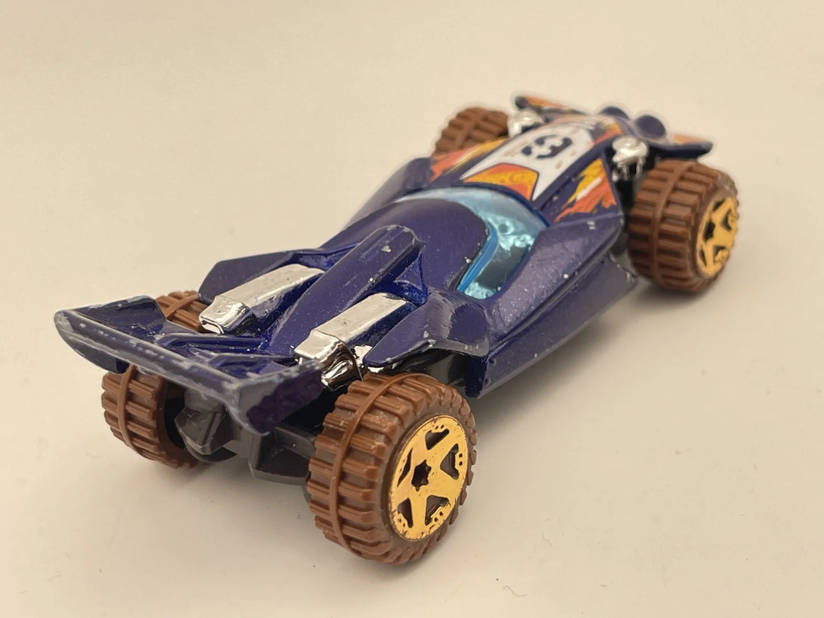 BLADE RAIDER, Hot Wheels 2015, Die cast DHN94, Niebieski, 1:64, Resoraki – zdjęcie 2