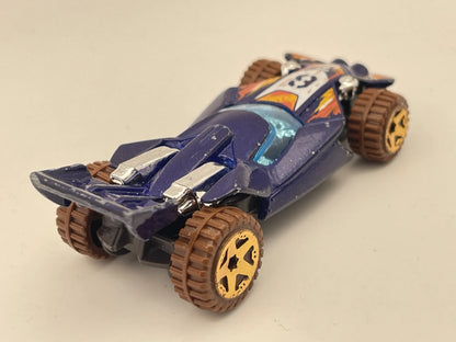 BLADE RAIDER, Hot Wheels 2015, Die cast DHN94, Niebieski, 1:64, Resoraki – zdjęcie 2