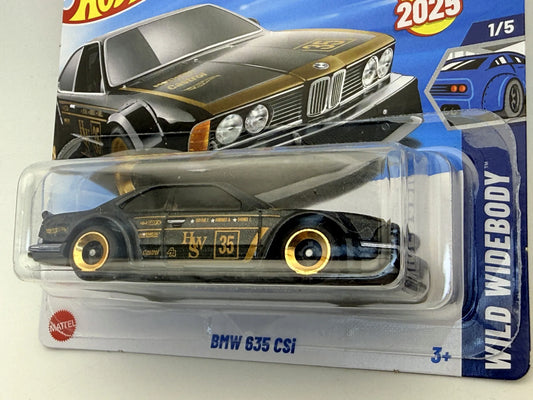 Bmw 635 Csi Wild Widebody Hot Wheels 2025 Czarny 1:64 – zdjęcie 2