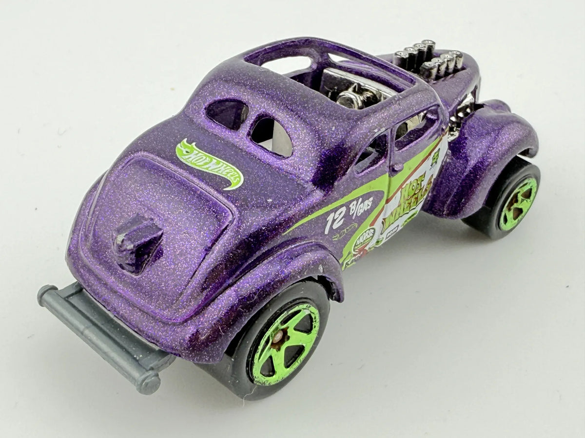 PASS'N GASSER, Hot Wheels 2007, Die cast 944, Fioletowy, 1:64, Resoraki – zdjęcie 2