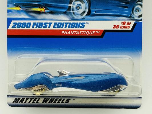 Phantastique Hot Wheels 1999 2000 First Editions 1:64 Blister Niebieski – zdjęcie 2