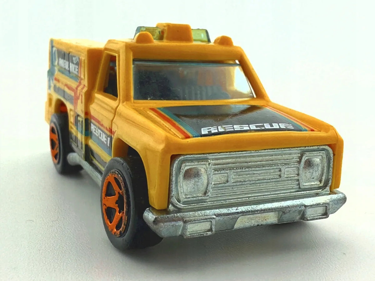 Hw Rapid Responder Hot Wheels Żółty 1:64 – zdjęcie 2